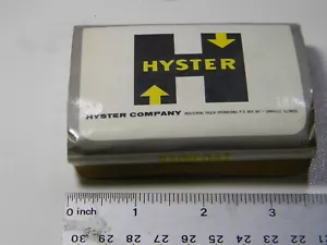 Vintage Hyster Co. Single use Pocket Rainjacket by Weatherwear Inc. Promotional - Picture 1 of 5