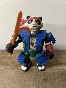 Vintage 1990 Playmates Teenage Mutant Ninja Turtles TMNT Panda Khan Figure - Picture 1 of 2