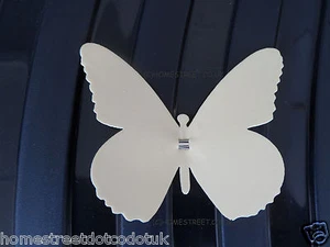 Pack of 6 CLIP ON Fabric Butterfly Many Colours Butterflies Home Decor Wedding - Picture 1 of 19
