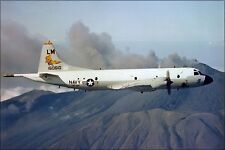 Poster, Many Sizes; P-3C Orion Patrol Squadron Vp-44 Golden Pelicans Mount Etna