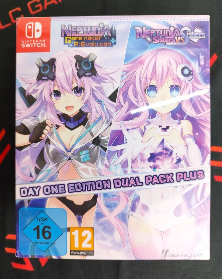 Neptunia Game Maker R:Evolution / Sisters VS Sisters Nintendo Switch Game (NEW) - Image 1 of 4