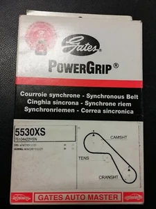 GATES Timing Belt 5530XS For Isuzu Trooper III Vauxhall Opel Monterey B 3.0 DTI - Foto 1 di 6