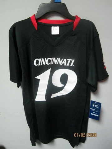 ProEdge Knights Apparel Youth Boys Cincinnati Bearcats 19 Jersey Size L (12/14) Cover