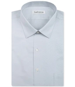 Van Heusen Mens Wrinkle Free Button Down Dress Shirt - Picture 1 of 3