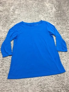 Camicia donna Susan Graver Modern Essentials taglia media petite manica 3/4 - Foto 1 di 15