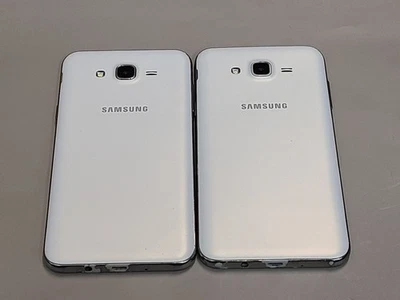 Lot of 2* Samsung Galaxy J7 (2016) - 16 GB - White (T-Mobile Unlocked)~60831 - Image 1 of 3