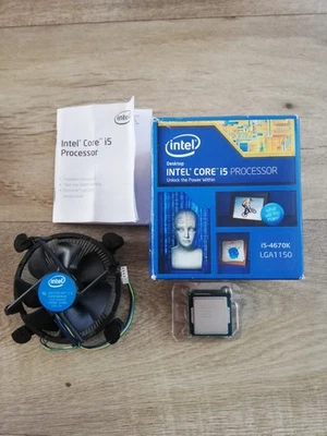 INTEL CORE  I5-4670K  CON DISSIPATORE - Immagine 1 di 4