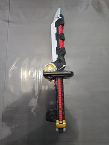 Power Rangers Samurai Deluxe Mega Blade Folding Sword Bandai 2011 Sound Works - Picture 1 of 5