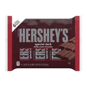 Hershey's Special Dark Mildly Sweet Chocolate Candy.. - Picture 1 of 4