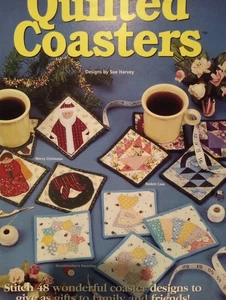 Folleto de patrón de posavasos acolchados patrones de bloques de edredón patrón de edredón - Imagen 1 de 2