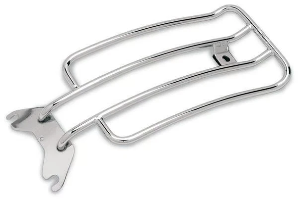 Motherwell 6in. Solo Luggage Rack - Chrome Motorcycle Street Bike MWL-133-CH - Изображение 1 из 4