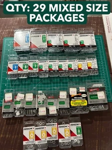 NOS enorme lotto 29 confezioni frecce RMS1/8 medio corto lungo acciaio 1/8" rivetti alluminio - Foto 1 di 14