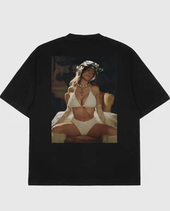 CAMISA GRANDE AOTD SYDNEY SWEENEY SIN NIEBLA WRMFZY GBRS FÓSFORO BLANCO SUPDEF - Imagen 1 de 2