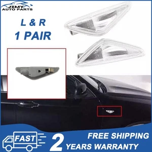 2x Side Indicator Repeater Light For BMW X3 F25 X5 E70 X6 E71 Edge light LED New - Picture 1 of 11
