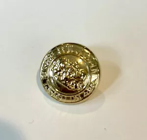 St John Gold Crest Lion Replacement Button - Picture 1 of 2