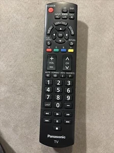 Control remoto Panasonic TV N2QAYB000485 sin probar VENDIDO COMO ESTÁ - Imagen 1 de 3