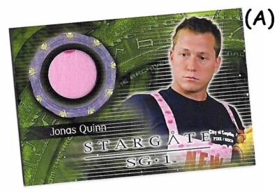 Stargate SG-1 Season 8 (Eight) - C28 "Jonas Quinn" Costume Card (A) - 2006 - Image 1 of 3