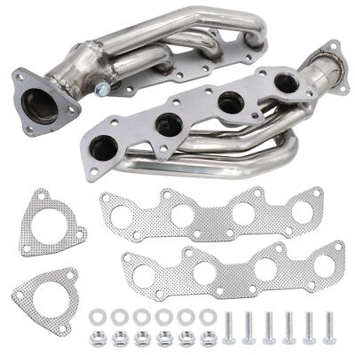 For 2000-2004 Toyota Tundra Sequoia UCK 4.7L V8 2UZ-FE Stainless Steel Headers  - Image 1 of 4
