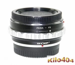 K&F Concept PK/ FX Adapter ✯ Wie NEU ✯ Pentax ✯ Fuji X ✯ X-T2 ✯ X-100 ✯ X-T20 ✯ - Picture 1 of 9