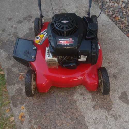 Yard Machines 20 in. 125 cc OHV Briggs and Stratton Gas Walk Behind