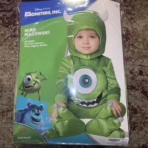 Mike Wazowski  12-18 Months  Costume  Disney Monsters Inc Halloween - Picture 1 of 4