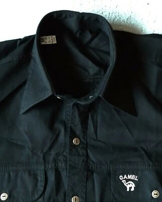 CAMEL - Very elegant men's shirt  Size M  Cotton  Excellent - Image 1 of 4