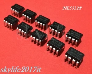 10 pz NE5532P Amplificatore Operazionale Duale LOW-NOISE - 10 pezzi audio NE5532 - Foto 1 di 1