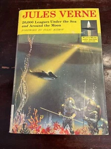 Jules Verne, 20.000 Meilen unter dem Meer & um den Mond 1965 Platt & Munk - Bild 1 von 4