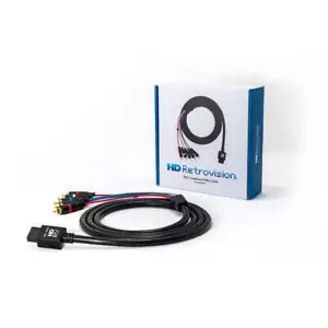 HD RETROVISION Wii YPbPr Component Cable for the Nintendo Wii/ Wii U - Picture 1 of 9