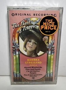 Barbra Streisand sealed Cassette Tape. Best Of Times. Rare. Mint. Vintage. NEW - Picture 1 of 7