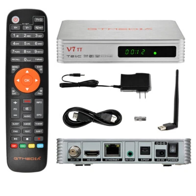 Full HD Digital TV Tuner Set Top Box Media Play DVB-T/T2/C Receiver Decoder PVR - Bild 1 von 4