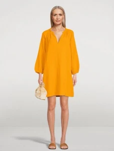 Nation LTD Women's Nala Tunic Dress in Mango (Orange) Size XS Lightweight EUC - Picture 1 of 13