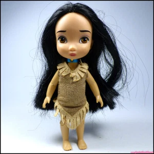 Disney Princess ANIMATORS COLLECTION 5" süße Mini Puppe POCAHONTAS Kleid - Bild 1 von 5