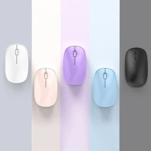 1 Pcs NEW 2.4G Wireless Mute Mouse USB Optical Ergonomics Laptop Mouse - Afbeelding 1 van 17