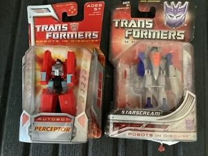 Hasbro Transformers Universe Legends Starscream Action Figure 2007 & Perceptor - Picture 1 of 4