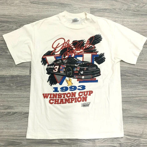 VTG Dale Earnhardt Winston Cup Champs NASCAR Racing t shirt gift men Cover