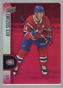 2022-23 Upper Deck Tim Hortons - Red Die Cuts #DC-38 - NICK SUZUKI - Picture 1 of 2