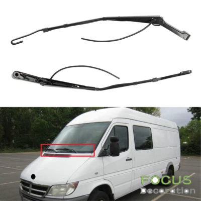 Front Left&Right Windshield Wiper Arm For Dodge Freightliner Sprinter 2500 3500 - Image 1 of 4