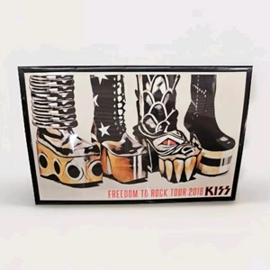 Kiss Freedom To Rock 2016, gerahmtes Tourposter - Bild 1 von 2