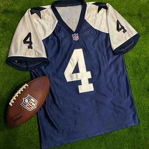 Dallas Cowboys NFL Jersey | Dak Prescott #4 | REPLICA/Training Shirt - Picture 1 of 5
