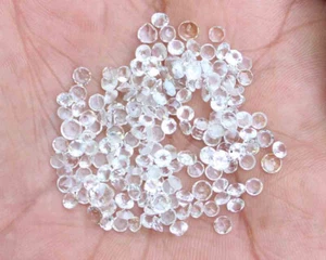 Natural White Topaz Round Loose Faceted Cut Loose Gems 29.20 Ct 3 mm 150 Pieces - Picture 1 of 4