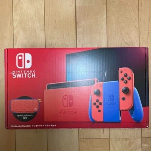 Consola Nintendo Switch Mario Rojo y Azul HEG-001 JoyCon Dock Cargador todo incluido - Imagen 1 de 20