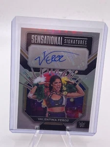 2023 WWE - Prizm - Auto Sensational Signatures - Plateado - Valentina Feroz - Imagen 1 de 2
