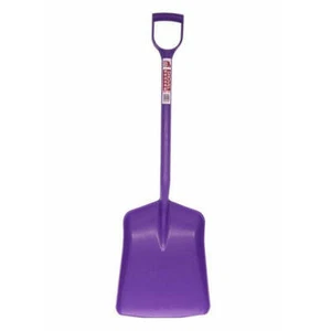 Evo Durable Plastic Shovel Pink Purple Gardening Farming Stable Stable Farm - Picture 1 of 14