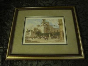 Lowell Ellsworth Smith signed matted and framed print 17x20" - Picture 1 of 4