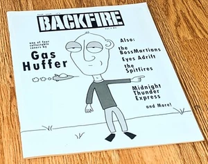 BACKFIRE Volume 5 #2 Boss Martians GAS HUFFER memorial LAYNE STALEY R.I.P. 2002 - Picture 1 of 6