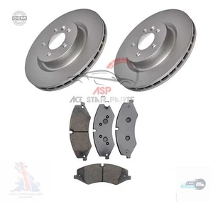 FOR LANDROVER DISCOVERY IV 3.0 SDV6 4x4 2009-2018 FRONT BRAKE DISCS & PADS - Picture 1 of 1