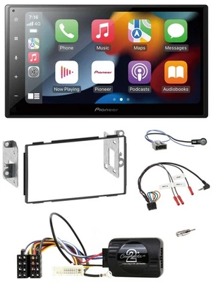 Pioneer DAB Bluetooth 2DIN USB Lenkrad Autoradio für Nissan Qashqai J10 07-13 - Bild 1 von 4