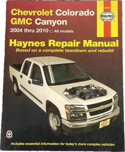 Haynes Repair Manual Chevrolet Colorado/GMC Canyon 2004-2010 #24027 - Foto 1 di 2