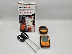 ThermoPro TP28C Funkthermometer 2 Sonden 150m Grillthermometer Digital BBQ IPX4 - Bild 1 von 7